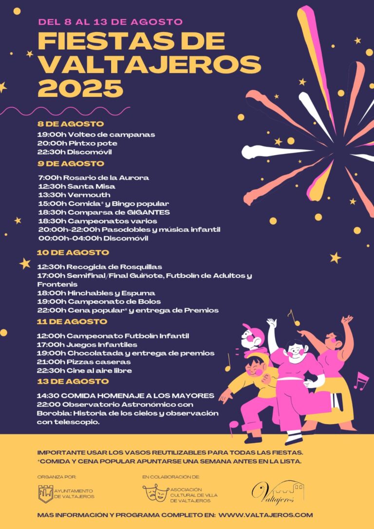 Programa de fiestas 2025